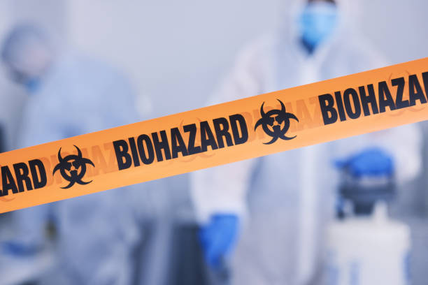 Professional Blood Cleanup technician working in Blue Springs, MO